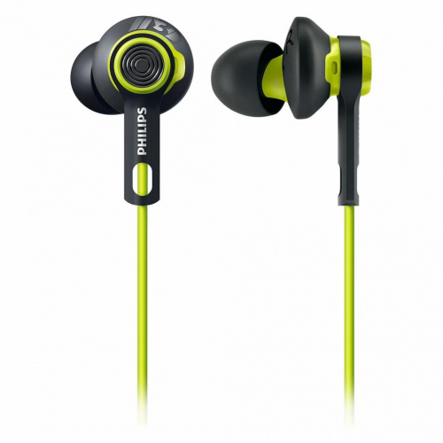 фото товара Навушники Philips ActionFit SHQ2400CL/00 Carbon lime