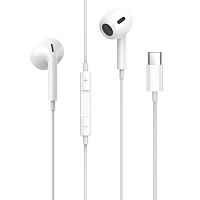 фото товара Навушники Jellico EP4A, with mic, type-c, white