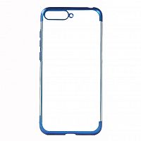 фото товару Накладка Florence силиконовая (TPU) Electroplating Huawei Y6 (2018) blue
