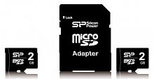 фото товару Silicon Power MicroSD 2GB (card only)