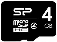 фото товару Silicon Power MicroSDHC 4GB Class 4 (card only)