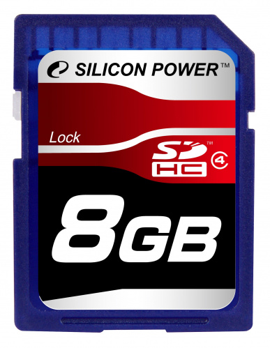 фото товару Silicon Power SDHC 8GB (Class 4)