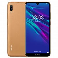 фото товара Huawei Y6 2019 Brown Faux Leather