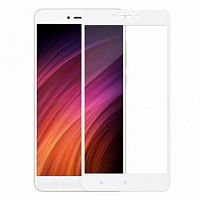 фото товару Захисне скло 4D Xiaom Redmi Note 4X White (тех.пак)