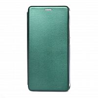 фото товару Чохол-книжка Premium Leather Case Samsung A03s/A02s (2021) A037F/A025F midnight green (тех.пак)