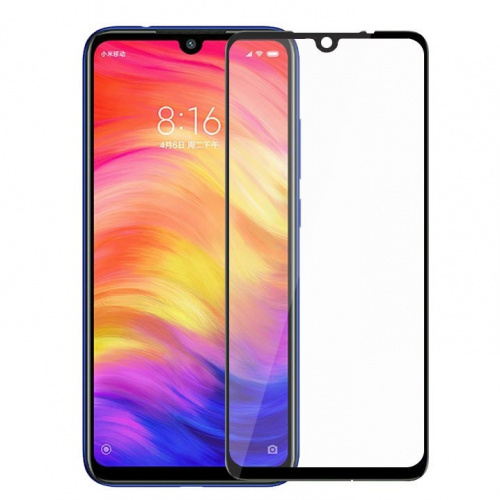 фото товару Захисне скло MakeFuture Xiaomi Redmi Note 9S Full Cover (full glue) Black