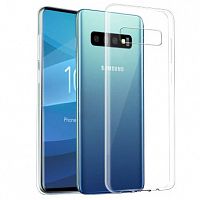 фото товару Накладка Florence силіконова TPU Samsung S10 Plus (2019) G975F transparent (тех.пак)