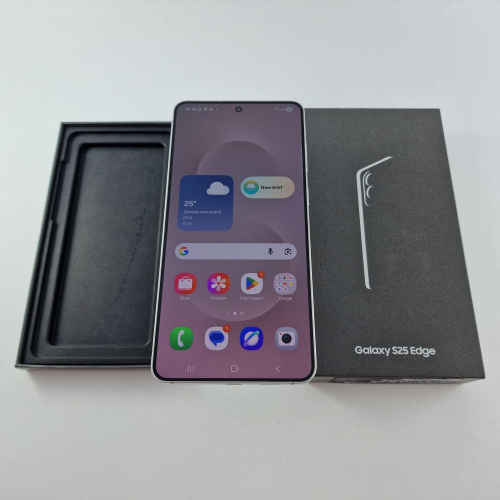 Samsung Galaxy S25 Edge 256 GB Titanium Silver фото товару Samsung Galaxy S25 Edge 256 GB Titanium Silver