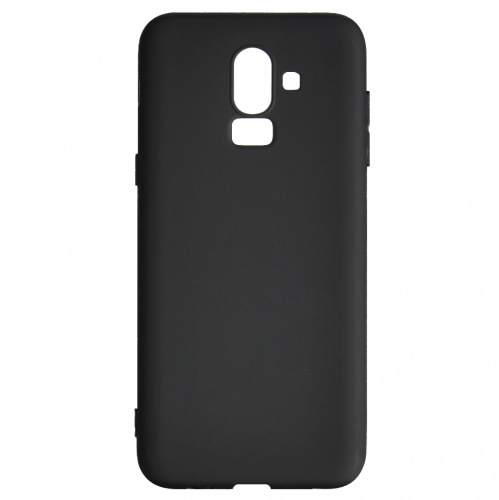 фото товару Накладка TPU case Samsung J8 (2018) J810 black (тех.пак)