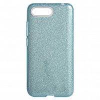 фото товару Накладка Shine 3в1 (PC+TPU) Huawei Y5 (2018) blue (тех.пак)