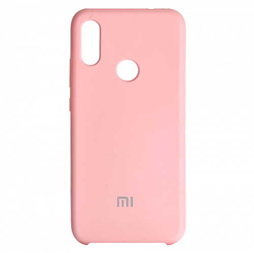 Накладка Silicone Case High Copy Xiaomi Redmi Note 7 (2019) Pink фото товару Накладка Silicone Case High Copy Xiaomi Redmi Note 7 (2019) Pink