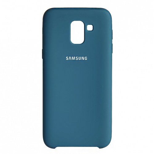 фото товару Накладка Soft Case Samsung A6 Plus (2018) A605 blue