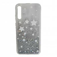 фото товару Накладка TPU Lively Glitters Samsung A50 (2019) A505F silver stars (тех.пак)