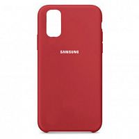 фото товару Накладка Silicone Case High Copy Samsung A31 (2020) A315F Raspberry Red