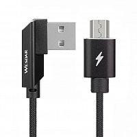 фото товару Дата кабель Wesdar T20 microUSB 1m 2A Black