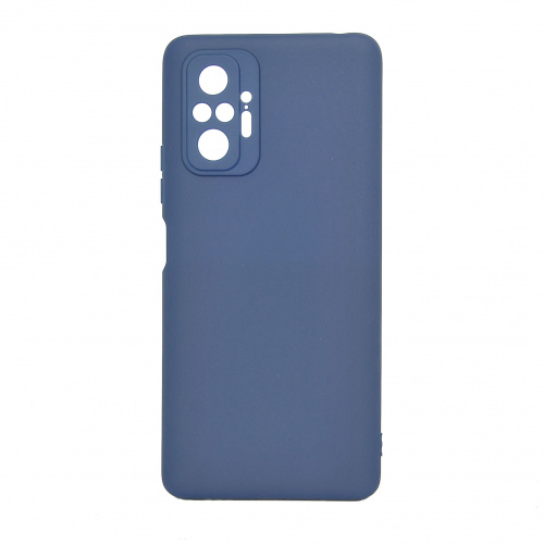 фото товару Накладка силіконова SMTT Xiaomi Redmi Note 10 (2021) dark blue