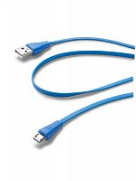 фото товара Дата кабель Cellularline microUSB 1m blue (USBDATACMICROUSBB)
