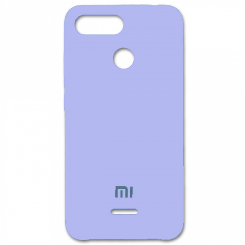 фото товару Накладка Silicone Case High Copy Xiaomi Redmi 6 Lilac