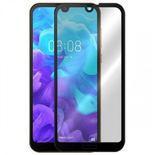 фото товару Захисне скло MakeFuture Huawei Y5 (2019) Full Cover (full glue) Black