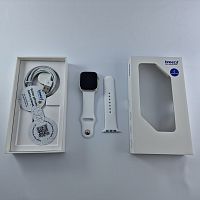 фото товару Apple Watch Series 9 GPS, 45mm, Starlight, Stone Sport Band, M/L