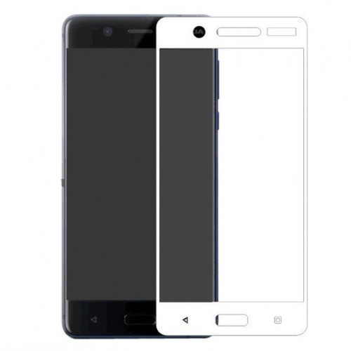 фото товару Защитное стекло MakeFuture Nokia 5 Full Cover White