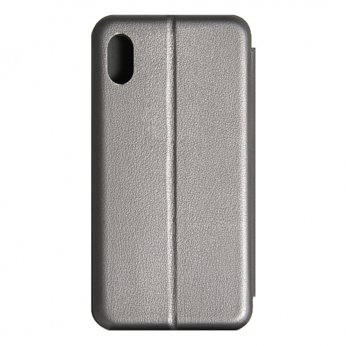 фото товару Чохол-книжка Premium Leather Case Samsung A10/M10 (2019) A105F/M105F grey (тех.пак)
