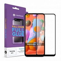 фото товару Захисне скло MakeFuture Samsung A11 (A115F) Full Cover (full glue) Black