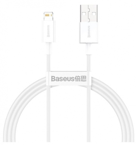 фото товару Дата кабель BASEUS Superior Series CALYS-A02 Lightning 1m 2.4A White