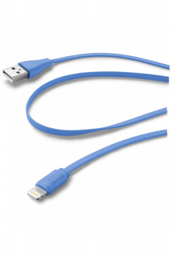 фото товару Дата кабель Cellular Line Lightning 1m blue (USBDATACFLMFIIPH5B)