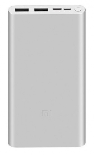 фото товара УМБ Xiaomi Mi Power Bank 3 10000mAh Silver (PLM13ZM)