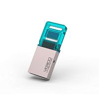 фото товару Verico USB 8Gb Hybrid Mini Cyan