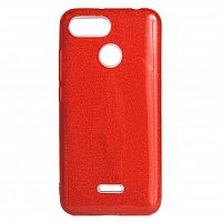 фото товару Накладка Shine 3в1 (PC+TPU) Xiaomi Redmi 6 red (тех.пак)