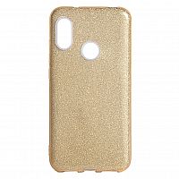 фото товару Накладка Shine 3в1 (PC+TPU) Xiaomi Redmi 6 PRO gold (тех.пак)