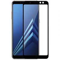 фото товару Защитное стекло Florence Samsung A8 (2018) A530F 3D Full Cover Black