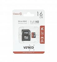 фото товару Verico MicroSDHC 16GB Class 10+SD adapter