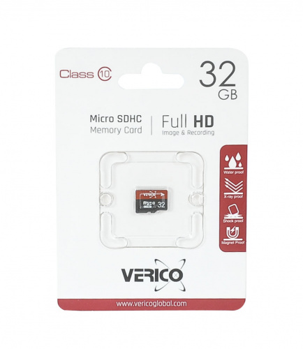 фото товару Verico MicroSDHC 32GB Class 10 (card only)