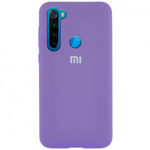 фото товару Накладка Silicone Case High Copy Xiaomi Redmi Note 8T (2019) Lilac