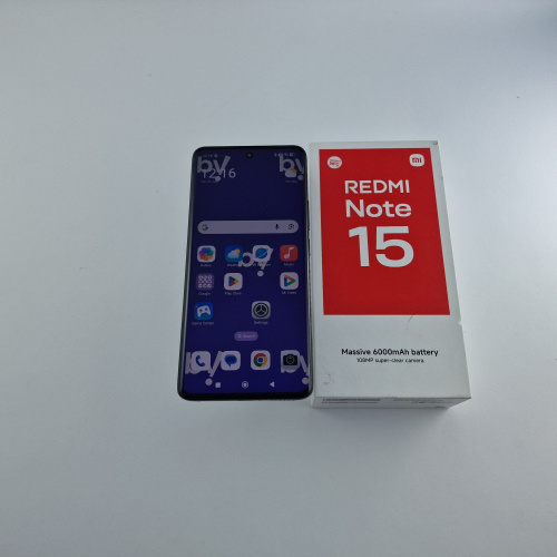 Xiaomi Redmi Note 15 256 GB Black фото товару Xiaomi Redmi Note 15 256 GB Black