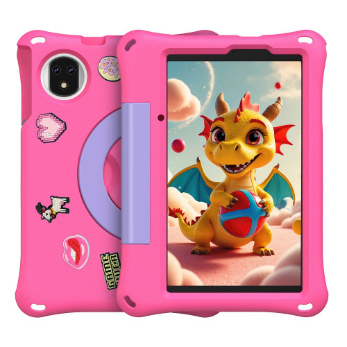 фото товару Планшет Ulefone Tab A9 Pro Kids 4G Pink 8.68", IPS, Octa core(8), 2x2.0Ghz+6x1.7Ghz,4Gb/128Gb, BT5.0, 802.11 a/b/g/n/ac, GPS/ГЛОНАСС/Beidou/Galileo, 8