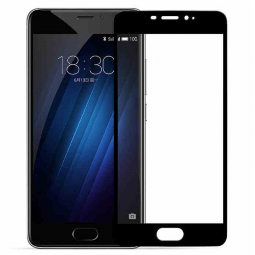 фото товару Захисне скло MakeFuture Meizu Pro 7 Full Cover Black