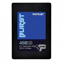 фото товару SSD 480GB Patriot Burst 2.5" 7mm SATAIII TLC 3D