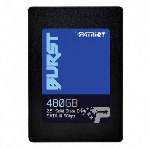 фото товару SSD 480GB Patriot Burst 2.5" 7mm SATAIII TLC 3D