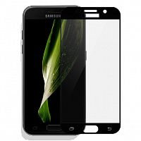 фото товару Защитное стекло Samsung A7 (2017) A720F 3D Full Cover Black