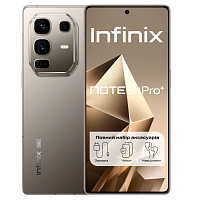 фото товару Infinix Note 50 Pro+ 5G (X6856) 12/256Gb NFC Titanium Grey