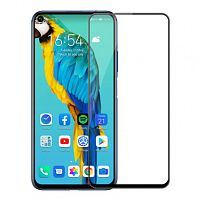 фото товару Захисне скло MakeFuture Huawei Nova 5T Full Cover (full glue) Black