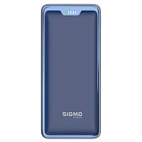 фото товару УМБ Sigma X-power SI30A4QX 30000 mAh, Type-C, Lightning, USB, PD65W+QC22.5W, зарядка ноутбуків, Blue