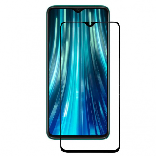 фото товару Захисне скло Florence (full glue) Xiaomi Redmi 8 (2019) Full Cover Black (тех.пак), на пленке