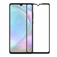 фото товару Захисне скло MakeFuture Huawei P30 Full Cover (full glue) Black