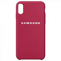 фото товару Накладка Silicone Case High Copy Samsung A10 (2019) A105F Raspberry Red