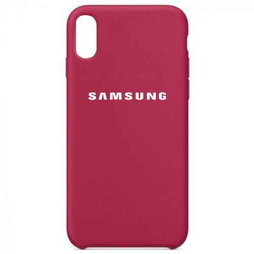 фото товару Накладка Silicone Case High Copy Samsung A10 (2019) A105F Raspberry Red